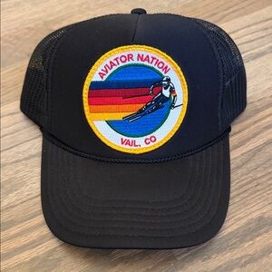 Aviator Nation Vail, Co Trucker Hat o/s